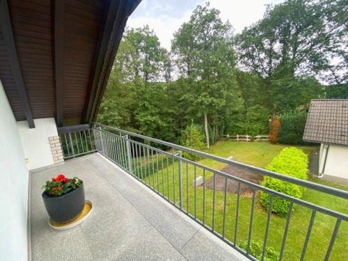 Balkon Gartenblick - 