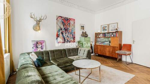 Wohnzimmer 3 - Etagenwohnung mit 60,00 m&sup2; in Rostock zum Kaufen