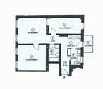 Wohnungsgrundriss - 