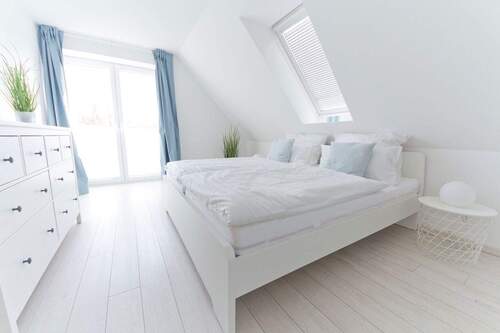 Schlafzimmer 1 mit Meerblick - 