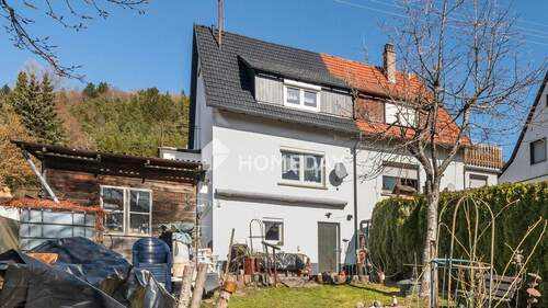 Außenansicht 3 - 4 Zimmer Doppelhaushälfte in Meßstetten