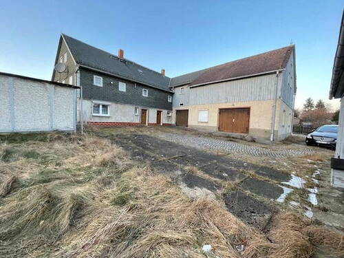 Hausansicht Hofseite - 8 Zimmer Einfamilienhaus zum Kaufen in Großharthau