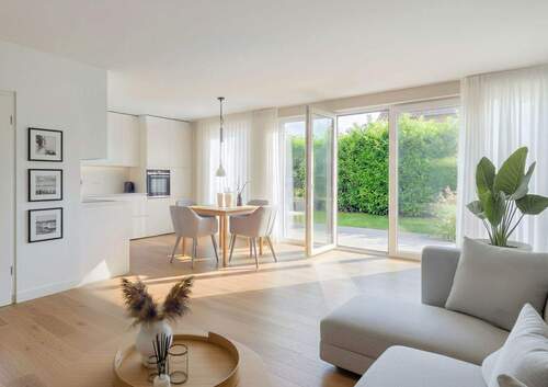 Erdgeschoß_Wohnen, Kochen und Essen_ NEU_Variante_Änderung - 2 Zimmer Etagenwohnung zum Kaufen in Stelle