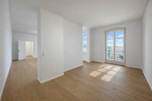 Raumperspektive 1 - 2 Zimmer Etagenwohnung zum Kaufen in Berlin