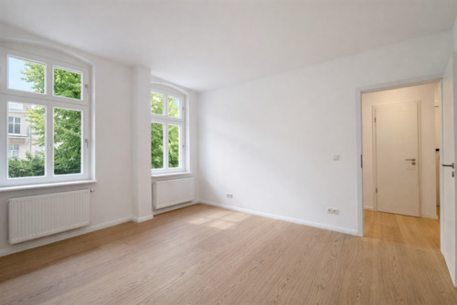 Schlafzimmer - Etagenwohnung mit 90,30 m&sup2; in Berlin zum Kaufen