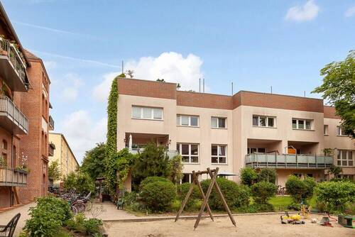 Gepflegter Gemeinschaftsgarten - 