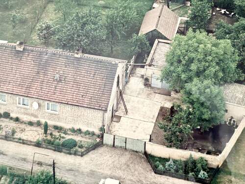 altes Foto von oben - 