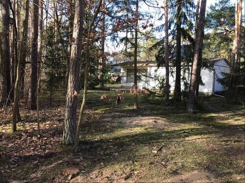 Grundstücksansicht + Bungalow - Grundstück zum Kaufen in Petershagen/Eggersdorf