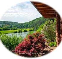 Die Burg-Klause über den Ufern des Neckar - Obrigheim Mörtelstein