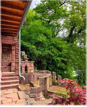 Die Burg-Klause im Neckartal - 3 Zimmer Ferienhaus in Obrigheim