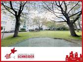 Ansicht - IMMOBILIEN SCHNEIDER - schöne 2 Zimmer Hochparterre-Wohnung mit Süd-West-Balkon und kleinem Garten