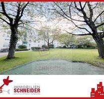 IMMOBILIEN SCHNEIDER - schöne 2 Zimmer Hochparterre-Wohnung mit Süd-West-Balkon und kleinem Garten - München Bogenhausen