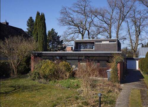 Südseite - Architektenhaus in Hamburg Rissen