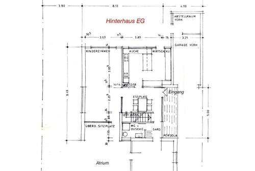 Hinterhaus EG - 