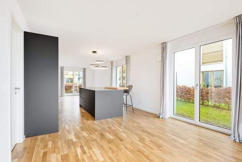 Heller Wohn-Kochbereich - Etagenwohnung mit 122,60 m&sup2; in Landsberg am Lech zum Kaufen