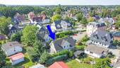 Luftbild Nordostansicht - Doppelhaushälfte mit 65,00 m² in Zingst zum Kaufen