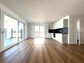 Wohn_Essbereich - Hochwertige und moderne 3-Zimmer-Wohnung - Ruhige Lage in Eberdingen-Nußdorf