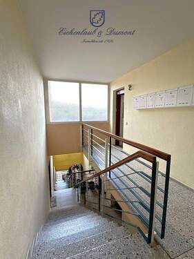 Treppenhaus mit Aufzug - 