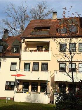 Ansicht - Arbeiten am Campus, wohnen im Grünen! 2,5 - Zimmerwohnung mit Balkon & Tiefgaragenstellplatz nahe Campus zu verkaufen