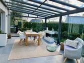 Wintergarten mit Schiebetüren - 
