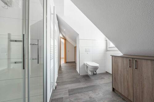 Das Badezimmer im OG - 