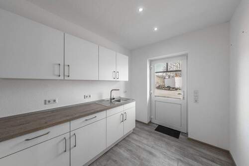 Der zweite Zugang zum Haus über den HWR - 