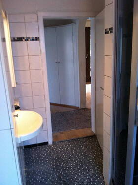 Bad Blick zum Flur - 