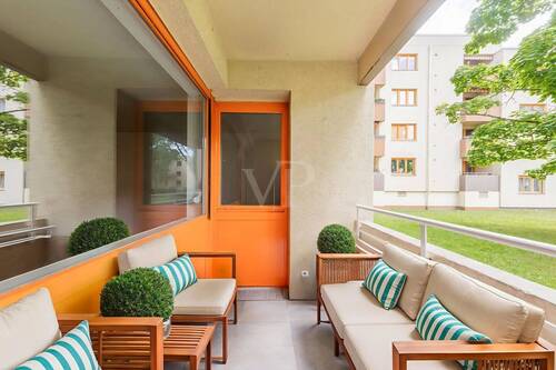 Moblierungsvariante Balkon - 