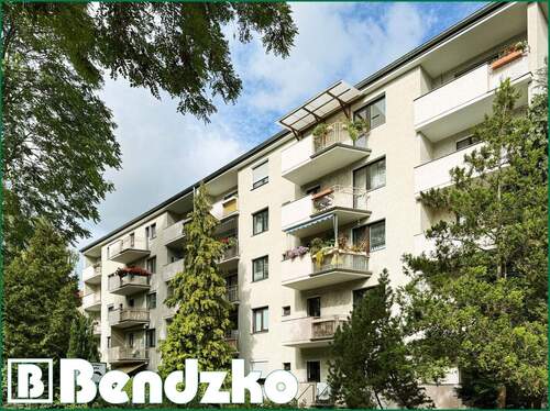 Ansicht Gartenseite - 2 Zimmer Etagenwohnung zum Kaufen in Berlin