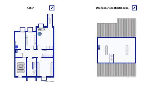 Keller + Dachgeschoss - 