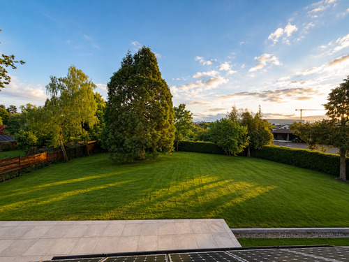 Aussicht vom Balkon - 