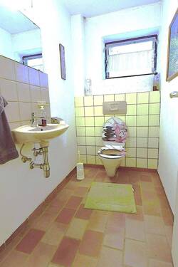 WC im Bereich der Sauna - 