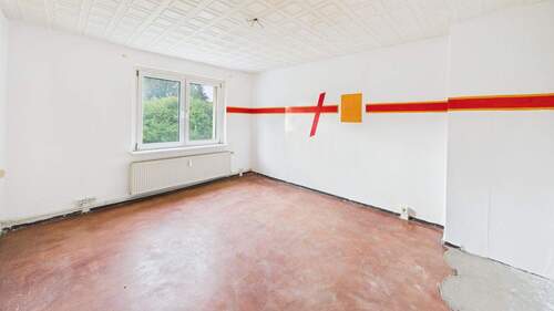 Wohnzimmer vor Renovierung - 