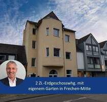 Charmante Erdgesschosswohnung mit eigenem ca. 110 m² eingezäunten Gartenstück - Frechen Mitte