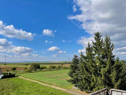 Aussicht Balkon - 3 Zimmer Etagenwohnung in Reichelsheim / Beienheim