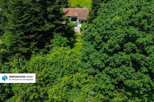 Drohnenaufnahme - Grundstück zum Kaufen in Burgthann