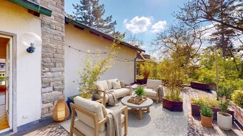 Einrichtungsbeispiel Dachterrasse - 