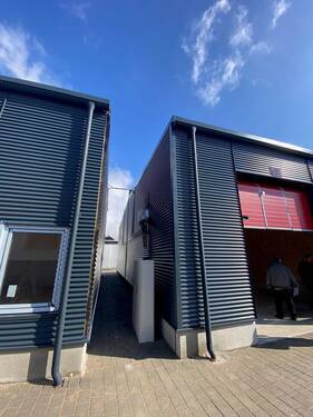 Hallen Außen - Halle in Helmstadt-Bargen