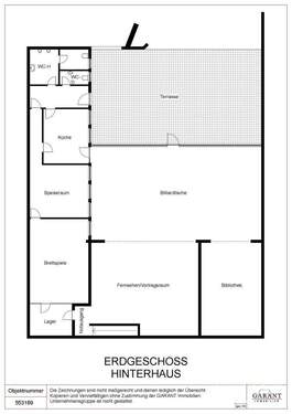 EG - 1 Zimmer Einfamilienhaus in Karlsruhe