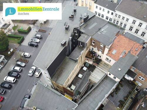 Luftaufnahme - Mehrfamilienhaus, Wohnhaus mit 269,00 m&sup2; in Eschweiler zum Kaufen