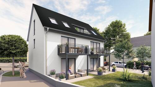 STADTNAH WOHNEN UND INVESTIEREN - Verkauft !! NAH AN DER STADT WOHNEN UND INVESTIEREN - KfW-Förderung für klimafreundlichen Neubau - Würzburg Versbach (WE 4) RESERVIERT