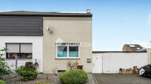 Außenansicht 1 - Charmante Doppelhaushälfte in ruhiger Lage mit Garten, Terrasse und solider Ausstattung