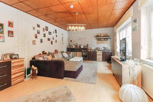 Wohnzimmer - 5 Zimmer Einfamilienhaus in Klötze