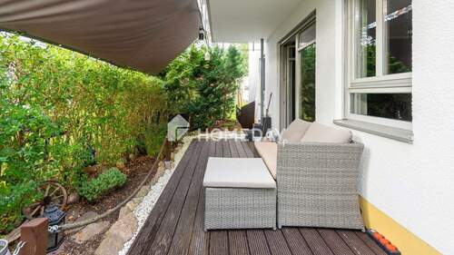 Terrasse 1 - 2 Zimmer Etagenwohnung in Hohen Neuendorf