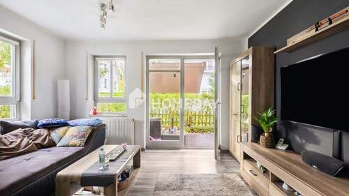 Wohnzimmer 1 - Etagenwohnung mit 48,30 m&sup2; in Hohen Neuendorf zum Kaufen