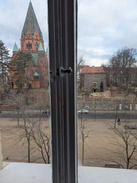 freier Blick zur Lutherkirche - 