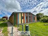 Eingang Grundstück - 4 Zimmer Mehrfamilienhaus, Wohnhaus zum Kaufen in Borrentin