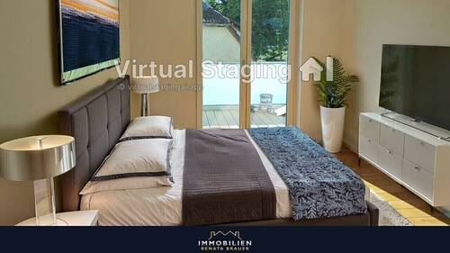 Schlafzimmer 2 Virtual Staging - 