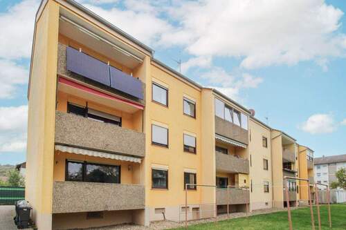 Rückansicht - 4 Zimmer Etagenwohnung zum Kaufen in Bruchsal