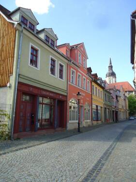 Haus Straßenseite - 2-Raum-Wohnung mit großer Dachterrasse